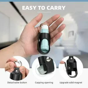 Inhaler Cuff Key Renee Lily | Accessories | New Inhaler Black Holder Key Ring Copd ...